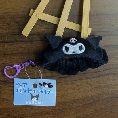 Sanrio Doll Clothing & Accessories Set – Hello Kitty, My Melody & Kuromi Outfit for Labubu V1/V2 Dolls with Hair Band & Messenger Bag