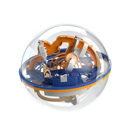 3D Puzzle Ball Maze Toy - Montessori Labyrinth Challenge Game for Kids Balance Training