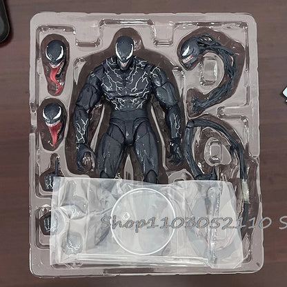 SHFiguarts Red Venom Carnage Action Figure - SHF Venom 2 'Let There Be Carnage' Anime Model Toy, Birthday Gift Doll