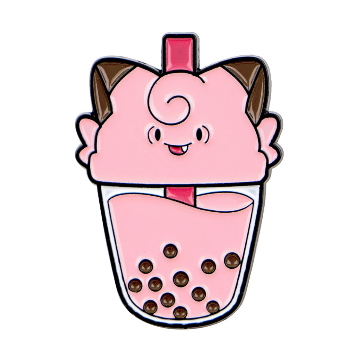 Anime Elf Enamel Pin - Cartoon Pearl Milk Lapel Brooch for Backpacks, Clothing, Fashion Accessories & Gifts
