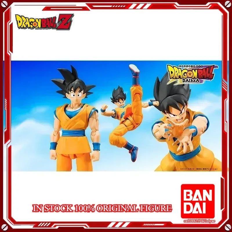 BANDAI S.H.Figuarts Son Goku Action Figure — 100% Original Dragon Ball Anime Collectible Model Toy