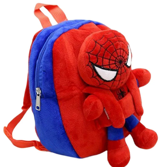 Marvel Series Cartoon Plush Toy Backpack – Cute & Fashionable Kindergarten Leisure Bag for Kids, Holiday Gift