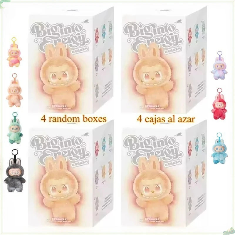 2025 Labubu V3 Generation Plush Toy – THE MONSTERS Vinyl Blind Box Series Heartbeat Macaron 3rd Edition