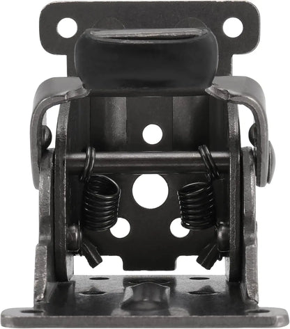 4Pcs Foldable Support Brackets – Self-Locking Folding Hinges with Screws for Table and Bed Legs