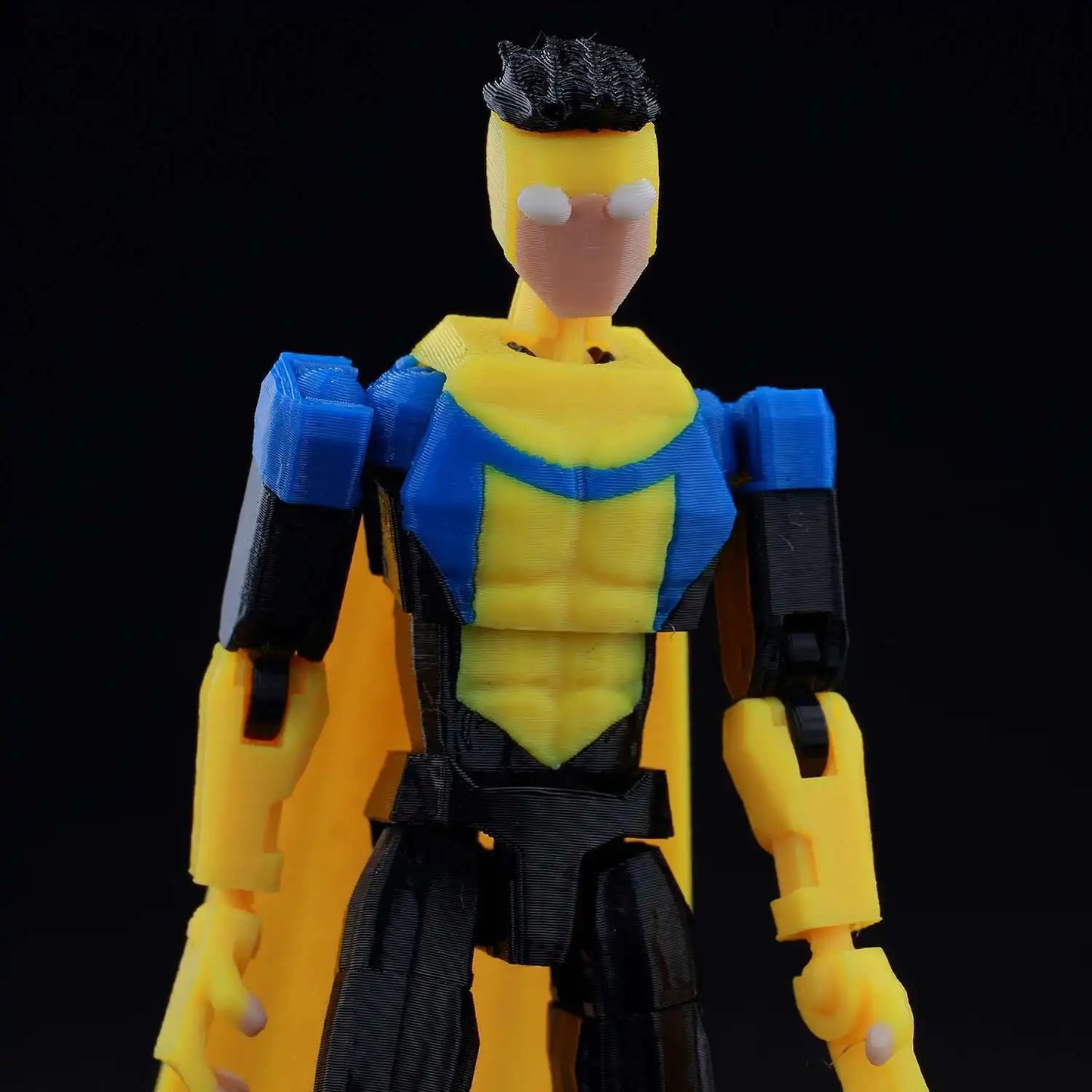 9L3D Lucky 13 Invincible Boy Eve Action Figure — 3D Printed Anime Model, Multi-Jointed Poseable Collectible Toy Gift for Fans