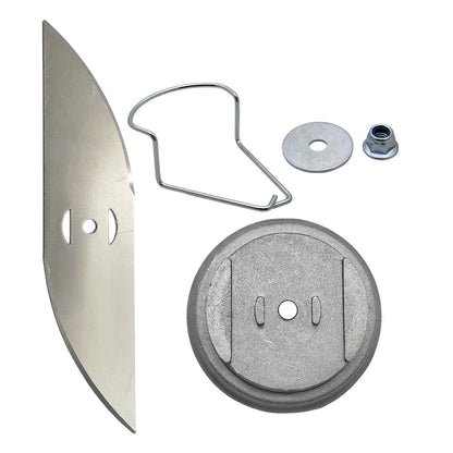 Metal Grass Trimmer Blade Base - Electric Lawn Mower Brush Cutter Accessory for Garden Maintenance