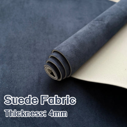 Suede Car Headliner Fabric with Foam Backing - Automotive Roof Lining for Interior Upholstery Repair & DIY Projects