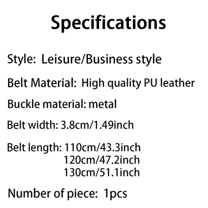 Genuine Leather Men's Belt – High-Quality Buckle, Cowskin Casual & Business Waistband, Male Fashion Designer 2024 New