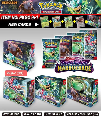 Pokémon Scarlet & Violet 151 Trading Card Set – 324/360pcs English Booster Battle Cards