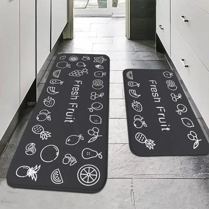 Multi-Purpose Sponge Water Absorption Mat — Anti-Skid, Moisture-Absorbing, Machine-Washable Carpet for Kitchen & Bathroom