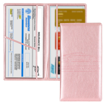 Car Registration & Insurance Holder – Vehicle Glove Box Organizer for Auto & Truck
