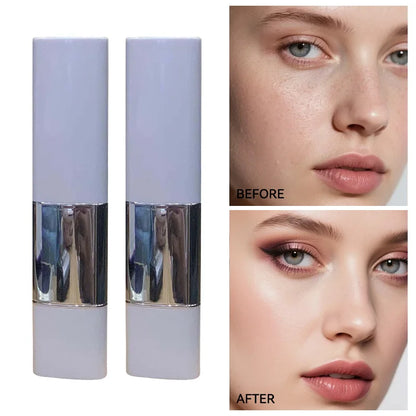 Lazy Foundation Stick - Moisturizing Natural Concealer with Matte, Sweat-Resistant Makeup Coverage