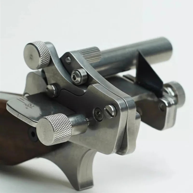 Nattools Manual Belt Cutter - 10–60mm Adjustable Stainless Steel Leather Cutting Tool