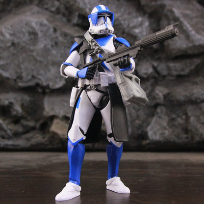 Star Wars 6" Action Figures – 501st Legion ARC & ARF Troopers, Rex, Jesse, Bane, Denal, Tup, Dogma Clone Toy
