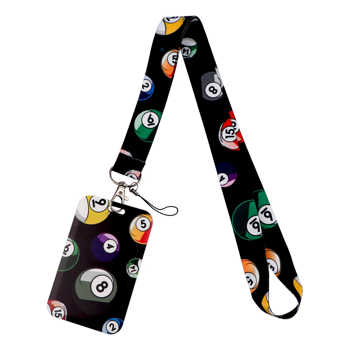 Soccer Ball Lanyard Credential Holder — Key, ID, USB Badge Neck Strap | Gym & Phone Accessories Gift