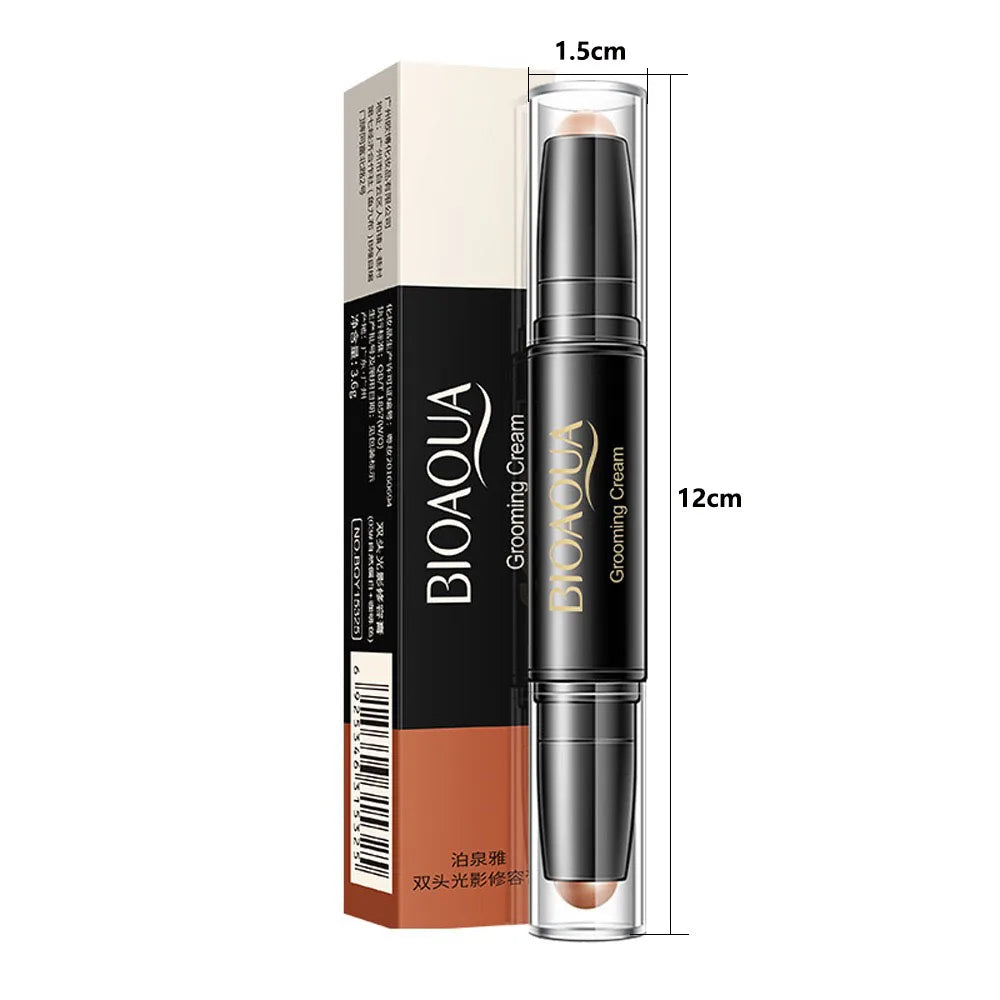 Foundation and Concealer Pen – Long-Lasting Dark Circles Corrector and Contour Stick Makeup