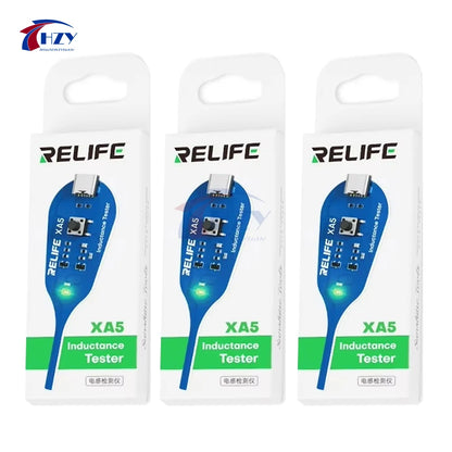 RELIFE XA5 Inductance Tester - Non-Contact Electromagnetic Fault Detection Tool for PCB & Phone Repair