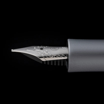 Natamifountain Pen with Fine Metal Nib - Smooth Writing Ink Pen for Office, School & Signatures