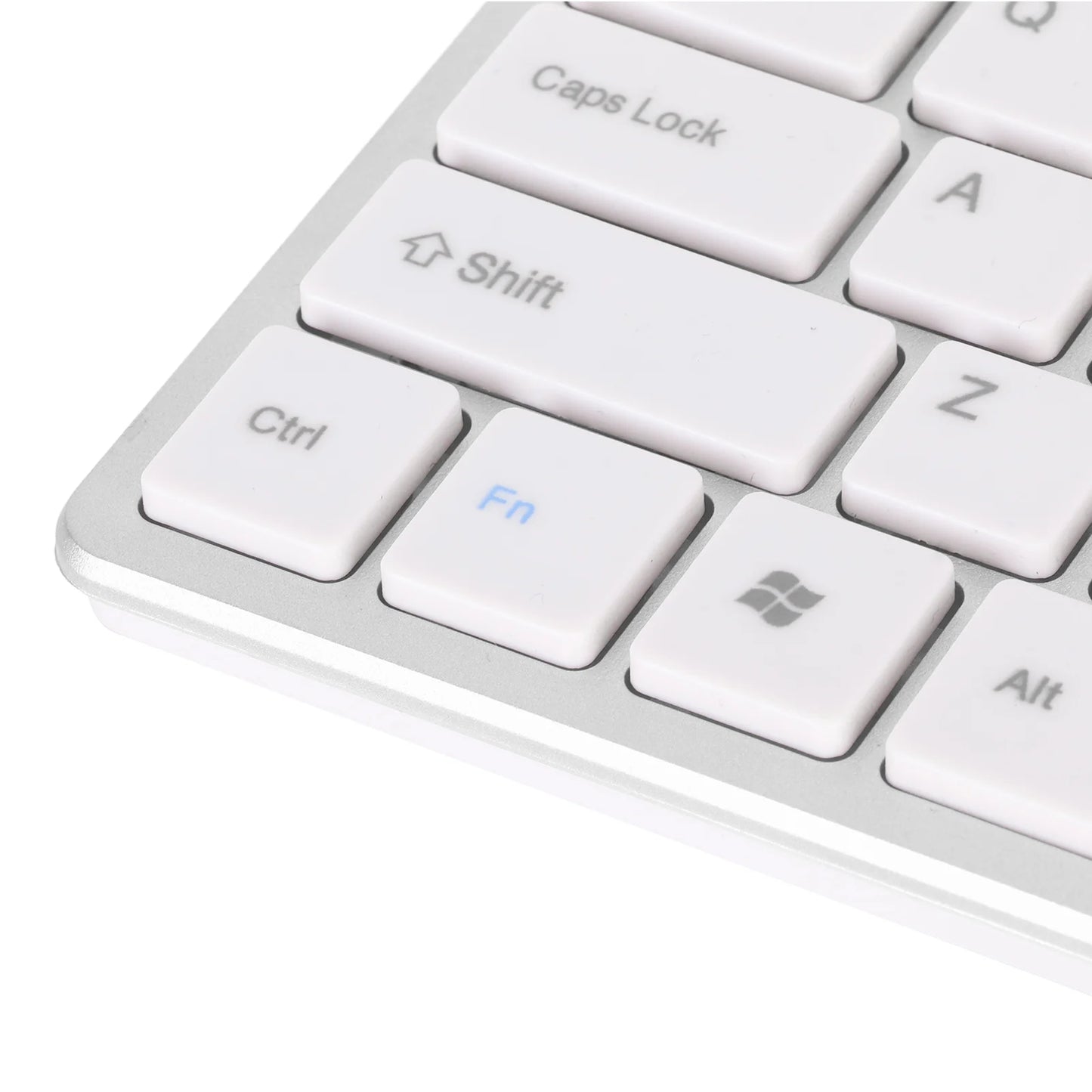 Slim Wireless Keyboard and Mouse Combo – Portable Silent Power-Saving Kit with LED Indicator for Home