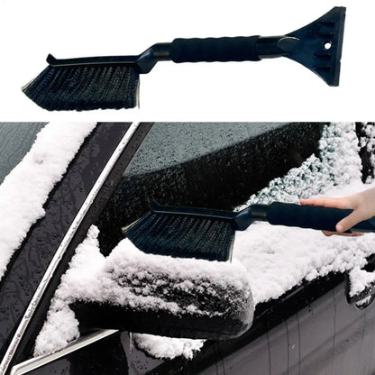 2-in-1 Car Snow Brush & Ice Scraper – Ergonomic Foam Grip for SUV & Car Windows