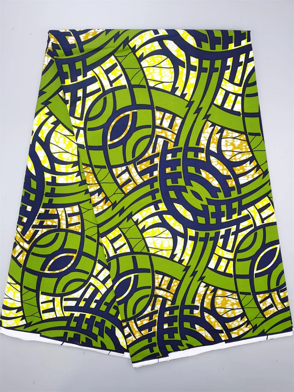 New Nigerian African Wax Fabric - 100% Cotton Real Wax Ankara Print High Quality Original Pagne Material