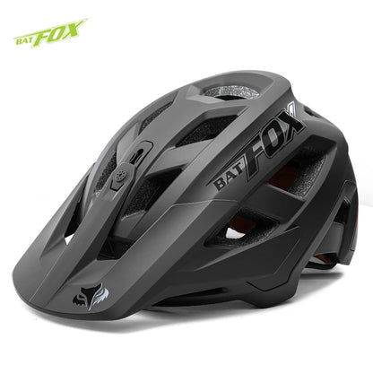 BATFOX Mountain Bike Cycling Helmet for Men – Lightweight MTB Bicycle Safety Helmet for Road & Trail Riding