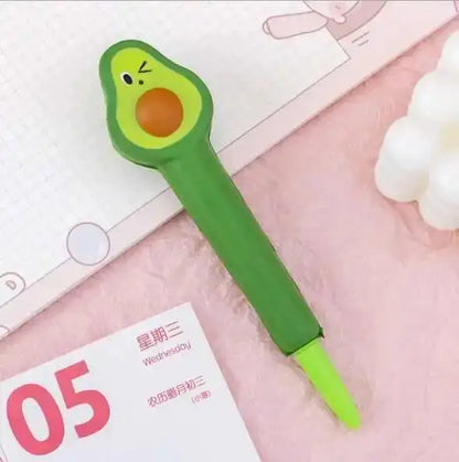 Cute Soft Gel Pen – Kawaii Cartoon Pen for School, Office, and Creative Stationery Supplies