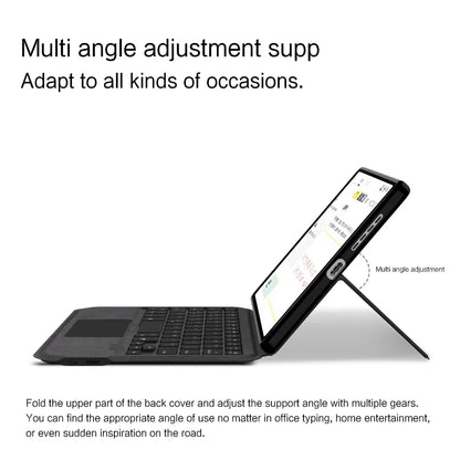 HUWEI Magic Keyboard Case for Lenovo LEGION Y700 2023 8.8" TB-320F 2nd Gen Tablet Cover with TouchPad & Backlit Keyboard
