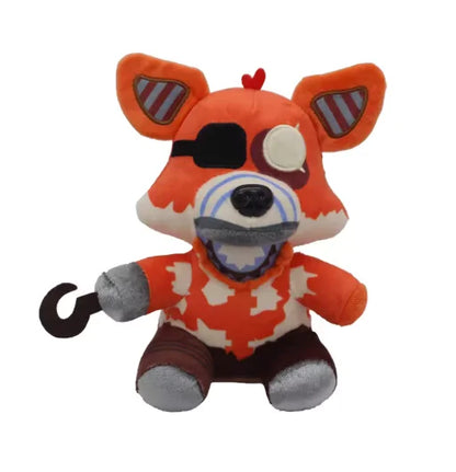 FNAF Plush Toy Collection - Cute Freddy Bonnie Foxy Cartoon Stuffed Dolls for Kids & Fans Gift