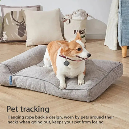 Smart Bluetooth GPS Tracker – iTag Anti-Lost Locator for Car, Keys, Pets & Kids, Works with Apple Find My App (MFI Rated)