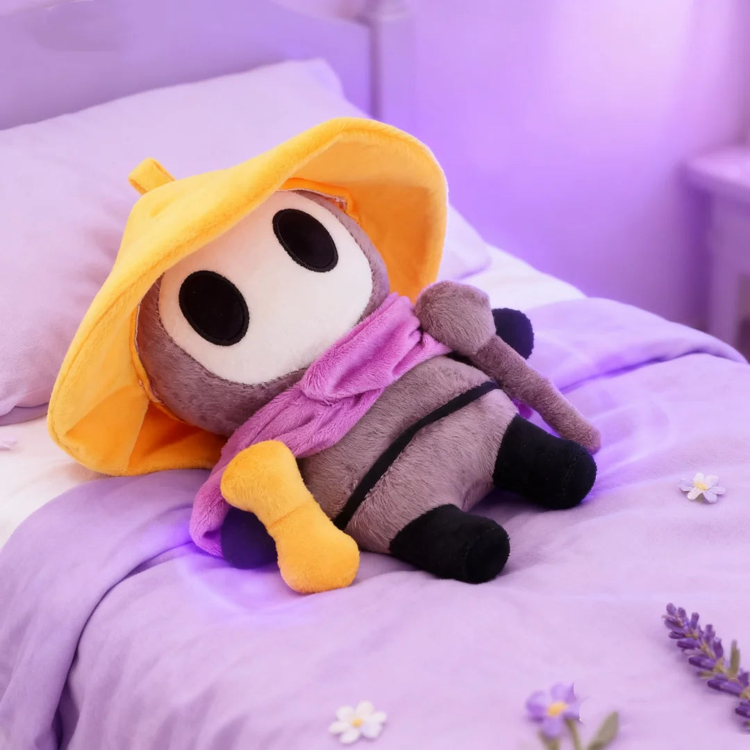 Kawaii Sherma Plush Toy – Hollow Knight Silksong Character, Game Merchandise for Kids Birthday Gifts