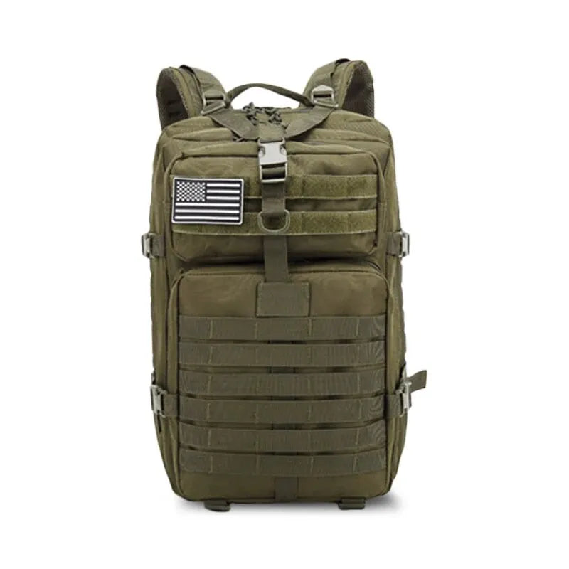 50L Tactical Backpack – Large Capacity Men’s Waterproof Rucksack for Hiking, Camping, Hunting & Outdoor Adventures