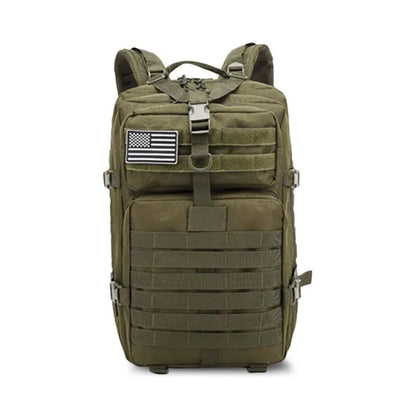 50L Tactical Backpack – Large Capacity Men’s Waterproof Rucksack for Hiking, Camping, Hunting & Outdoor Adventures