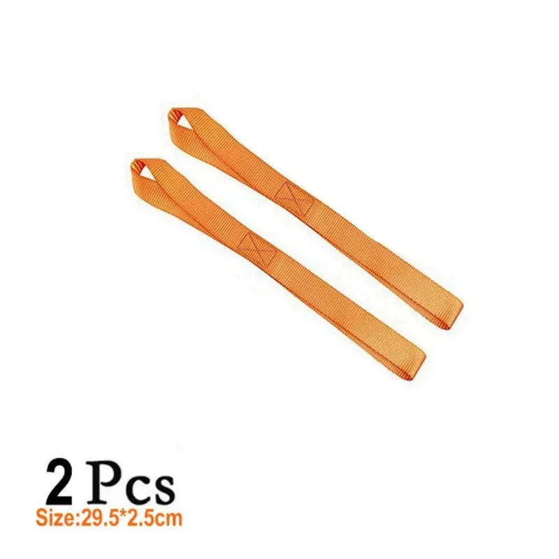 Soft Loop Tie-Down Straps — Multipurpose Securing Straps for ATV, Motorcycles, Scooters, Dirt Bikes & Luggage