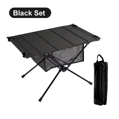 WESTTUNE Lightweight Camping Folding Table – Roll-Up 1680D Oxford & Aluminum Alloy for Outdoor Picnic & Travel