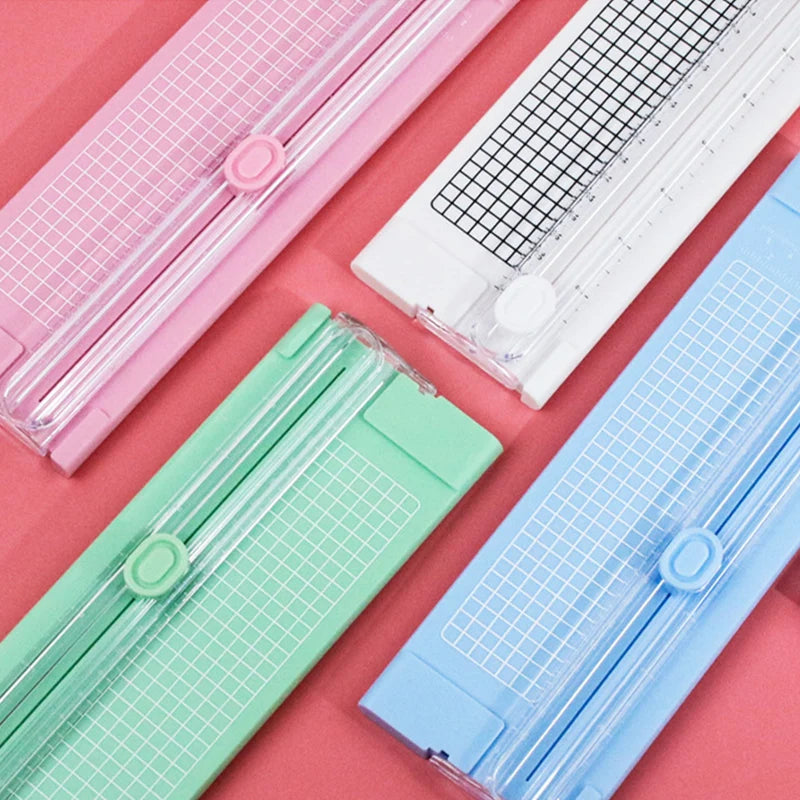 A4 Mini Paper Trimmer – Precision Cutter for Crafts, Photos and Scrapbooks | Laminated Paper Cutting Machine for Home Projects