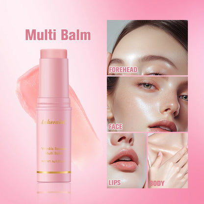 Wrinkle Bounce Multi Balm Stick 9g - Collagen Moisturizing Balm for Wrinkle Care and Dull, Dry Skin