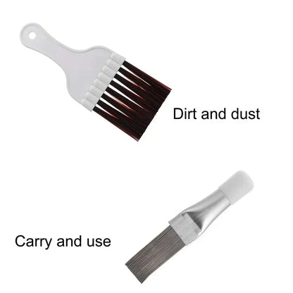 Air Conditioner Condenser Fin Cleaning Brush – Stainless Steel Coil Comb for AC & Refrigerator Fin Maintenance
