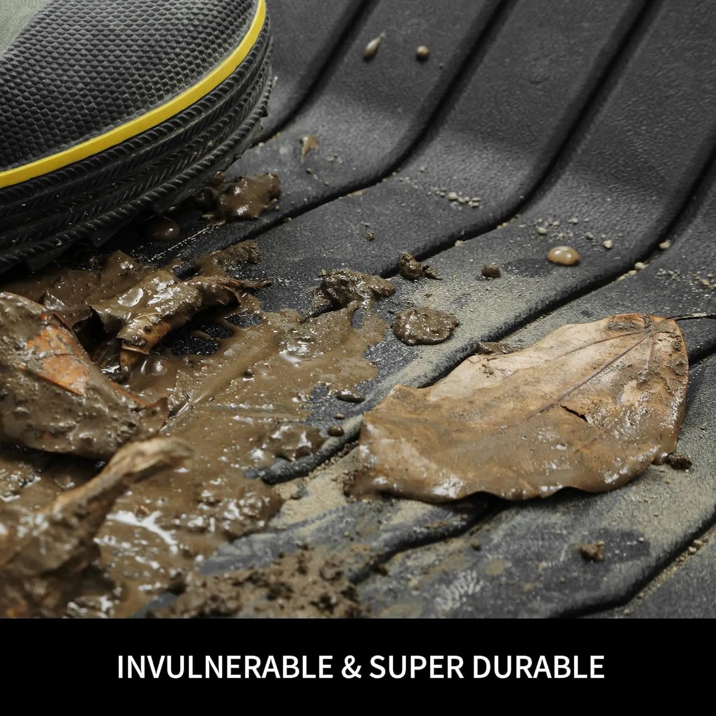 XPE All-Weather Floor Mats for Tesla Model 3/Y (2021-2024) – Waterproof Non-Slip Rubber Trunk Cargo Liner