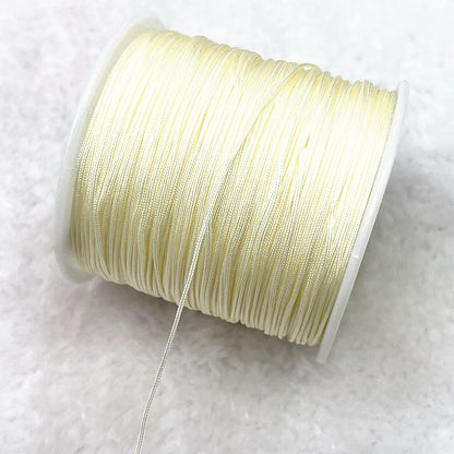 Nylon Macrame Cord Thread (0.4–1.5mm) – Braided DIY Bracelet, Beading & Tassel String