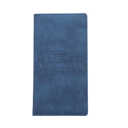 Men's Card Holder, Car Registration Vehicle License Insurance Card Holder Wallet