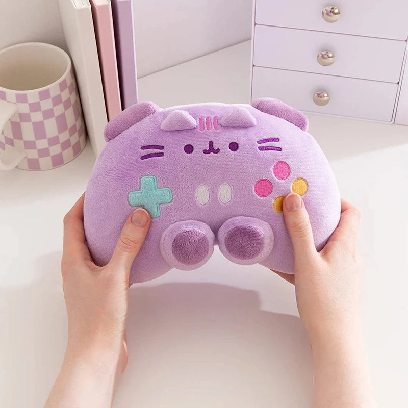 Pusheen Cat Figure and Charm - Cute Desk Accessories, Fluffy Cushion Decor, and Birthday Gifts for Pusheen Fans