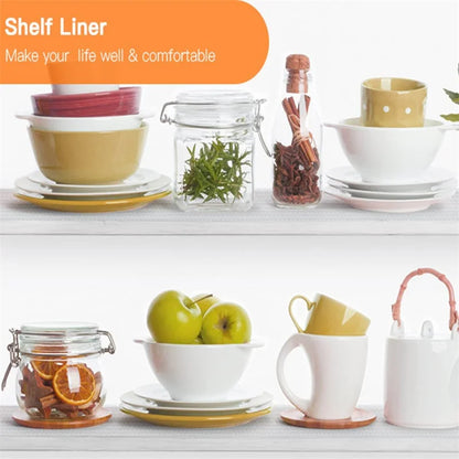Reusable Drawer Liners | Washable, Dustproof, Non-slip Placemats for Kitchen Cabinets, Refrigerators, and Shelves - Shelf Paper