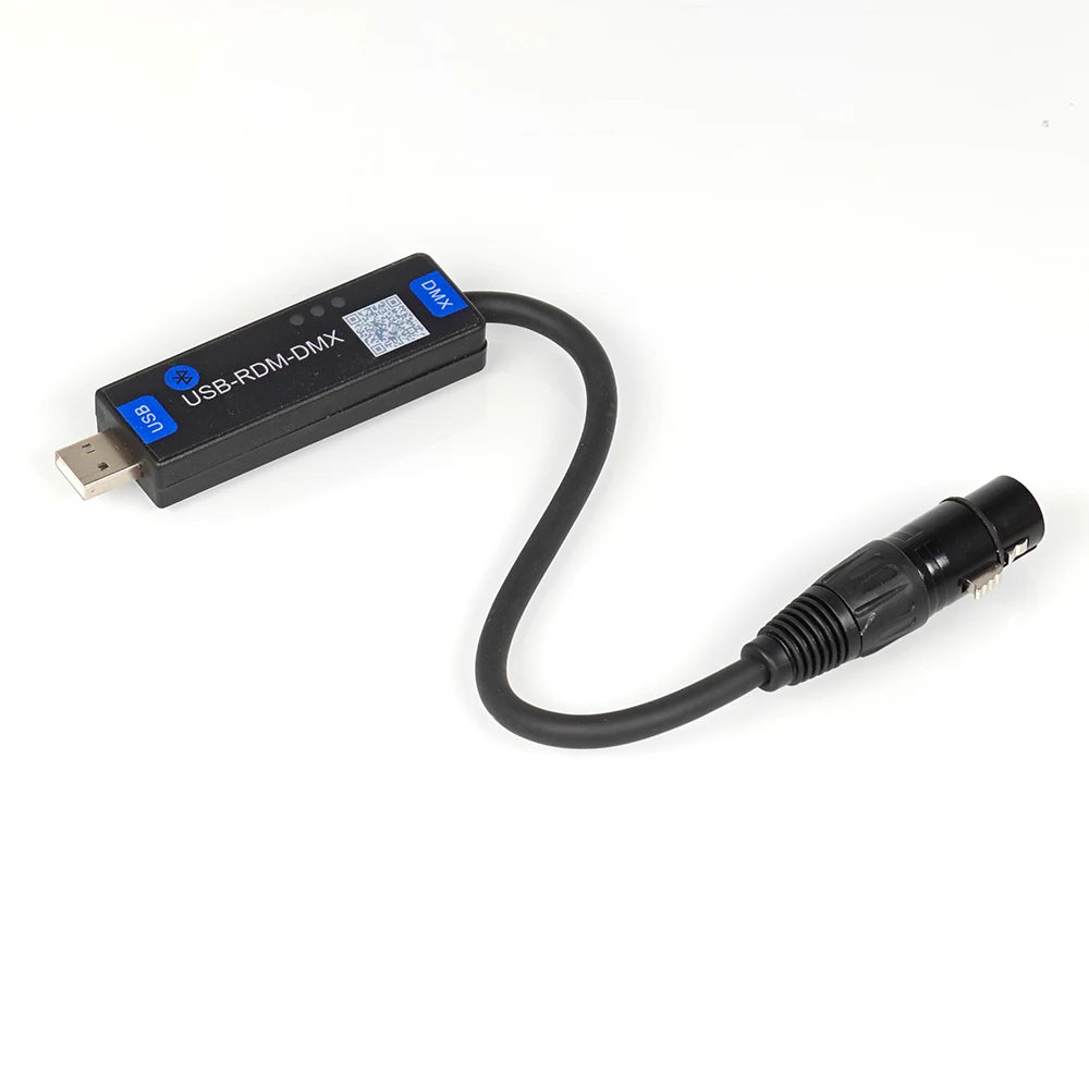 USB-RMD-DMX Wireless DMX Controller - Bluetooth Stage Light App Controller for Android Mobile Devices
