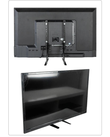 BEISHI Universal TV Stand for 14-42 Inch LCD/LED/OLED Flat & Curved Screens – Tabletop Pedestal Mount Bracket