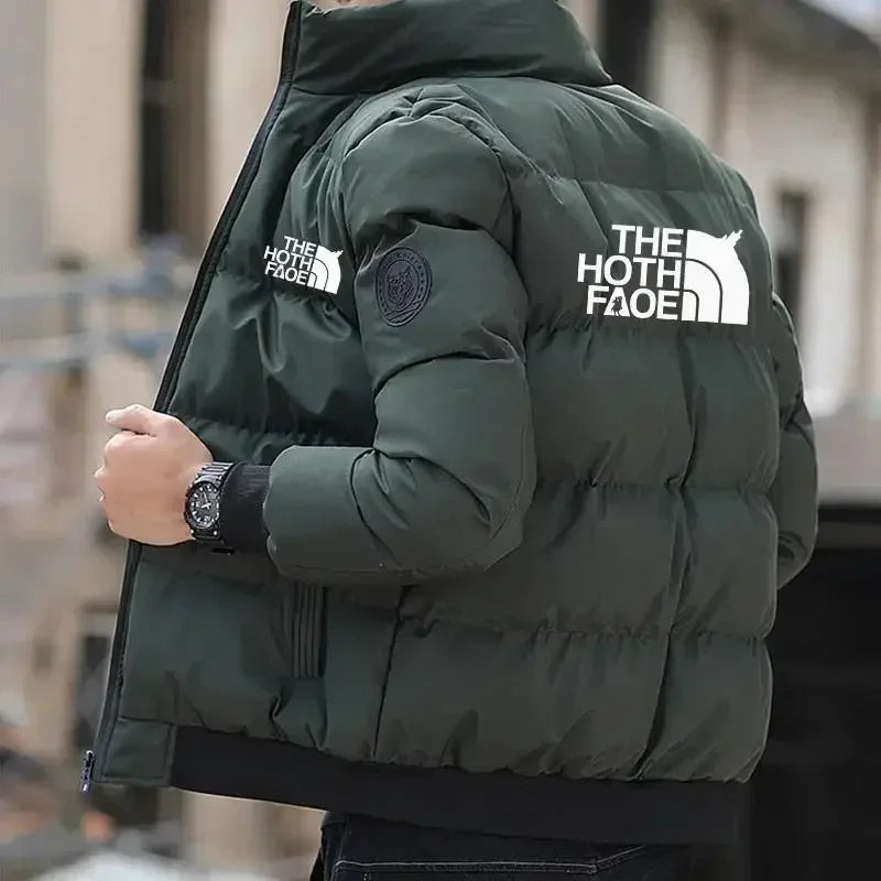 Men’s Winter Parka Jacket - Warm Waterproof Thickened Casual Outdoor Coat