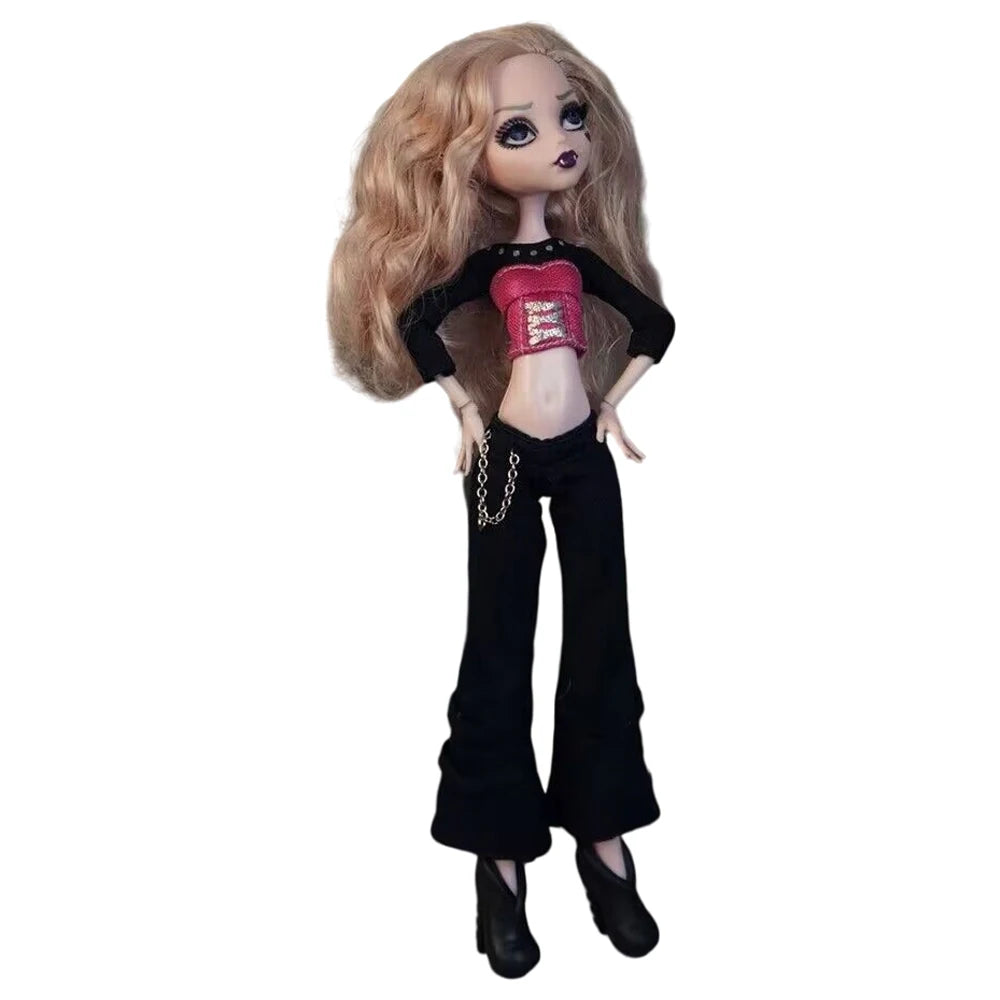 11-Inch Doll Clothes for 1/6 Dolls – Casual Dress & Fashion Outfits for 27 CM Girls' Dolls, DIY Toy Clothing