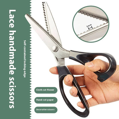 Embroidery Scissors - Stainless Steel Thread Trimming & Fabric Cutting Shears with Padded Handle