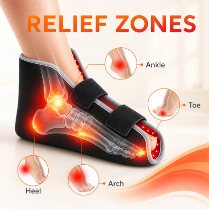 120LED Red Light Therapy Belt - 660nm Red Light & 850nm NIR Phototherapy Wrap for Ankle & Joint Care