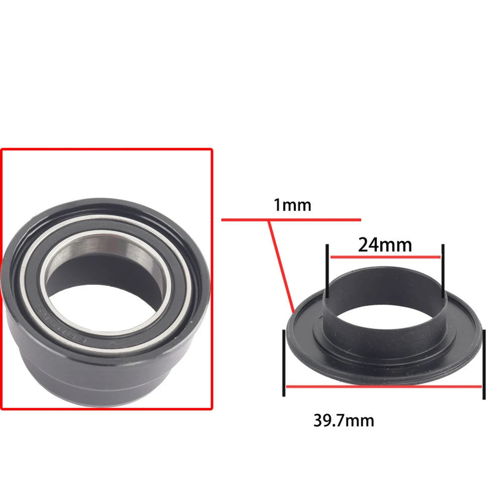 1pc Bicycle Bottom Bracket Adapter – DUB BSA BB Shim Side Cover Patcher Repair Tool for Bike Maintenance & Installation Accessories